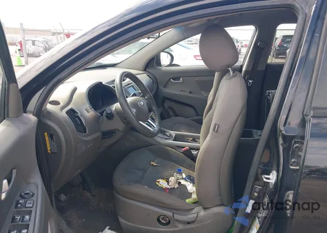 2013 Kia Sportage Lx z USA, uszkodzony, nr VIN KNDPB3A2XD7455848